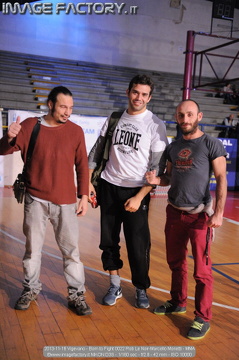 2013-11-16 Vigevano - Born to Fight 0022 Rob Le Noir-Marcello Monetti - MMA